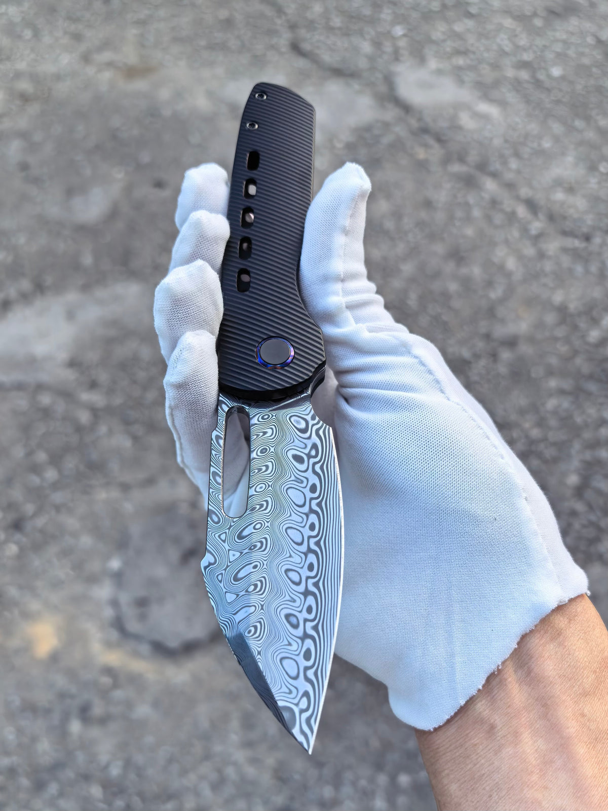 BMK Designs Spartan - Fancy Damasteel