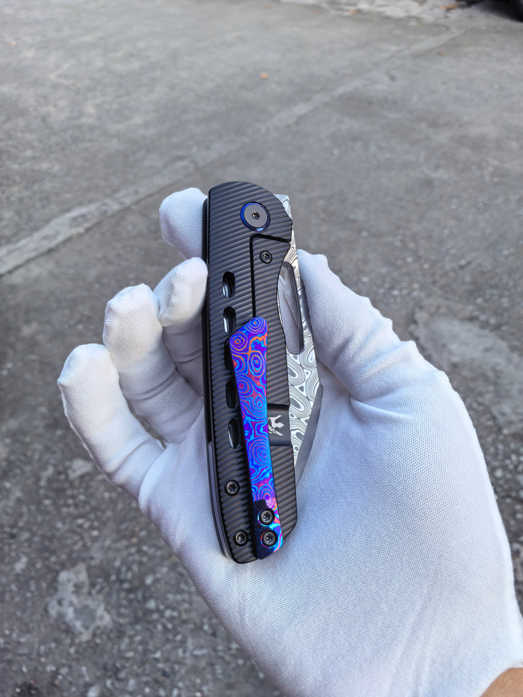 BMK Designs Spartan - Fancy Damasteel